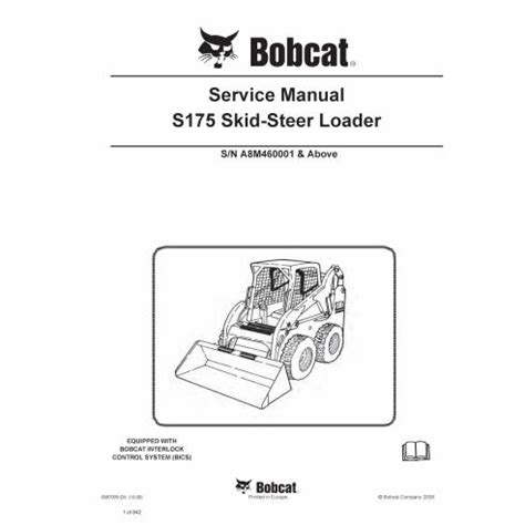 2009 bobcat s175 skid steer|bobcat s175 manual.